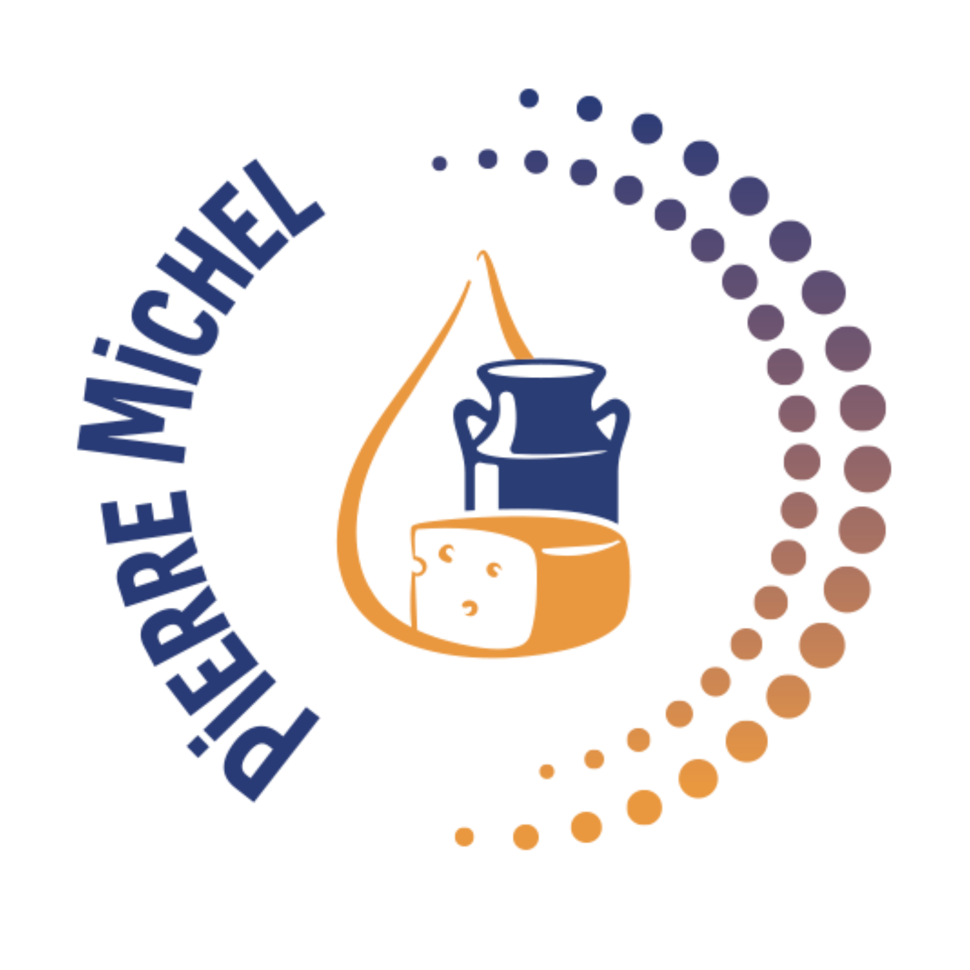 Logo de Pierre Michel - spécialiste en produits laitiers pour les professionnels
