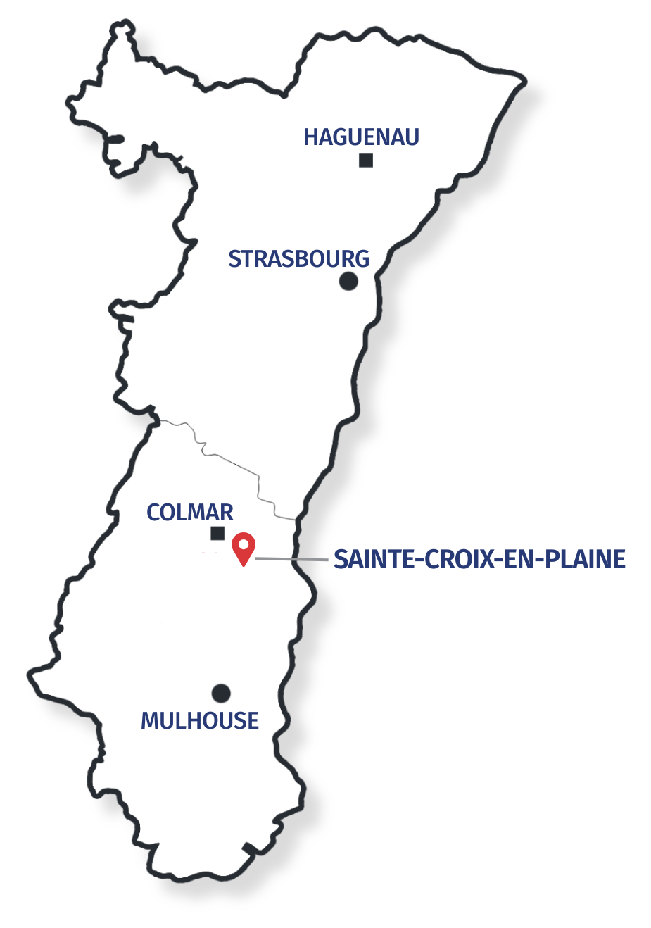Pierre Michel est implanté à Sainte-Croix-en-Plaine dans le Haut-Rhin en Alsace